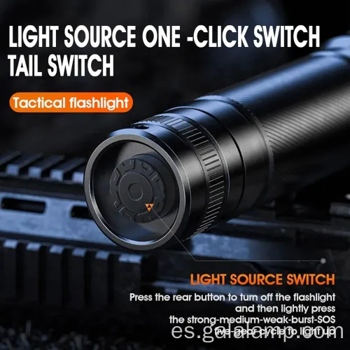 Ligera impermeable LED Carga USB portátil